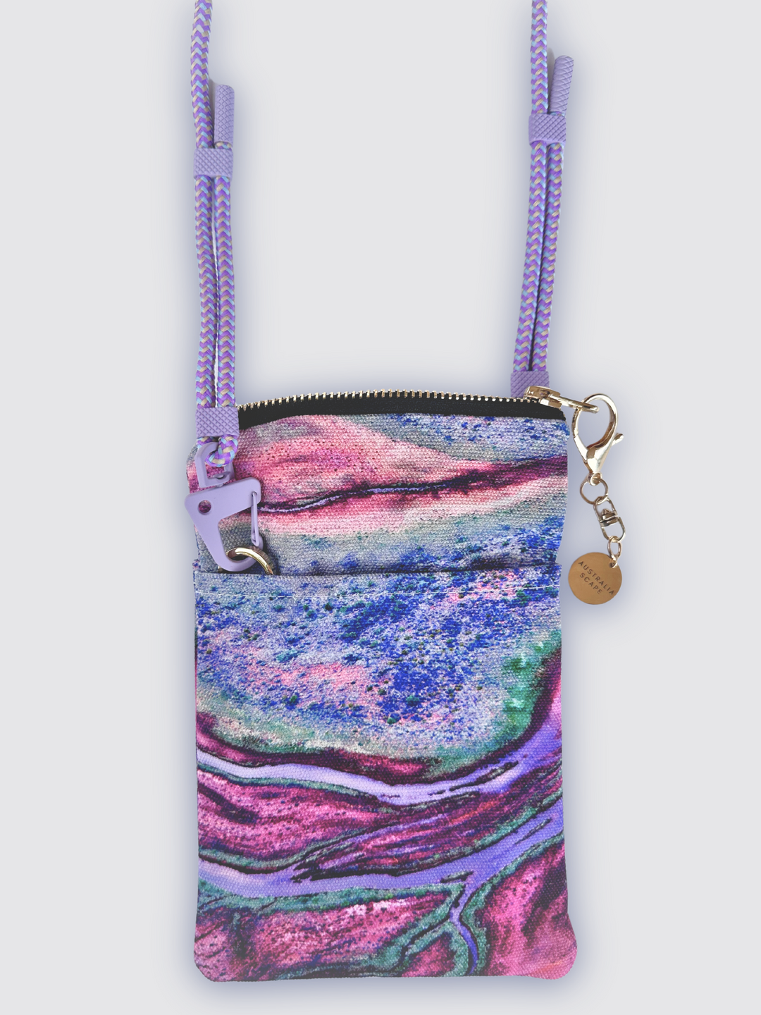 Port Hedland Cotton Canvas Phone Pouch – Australian Design