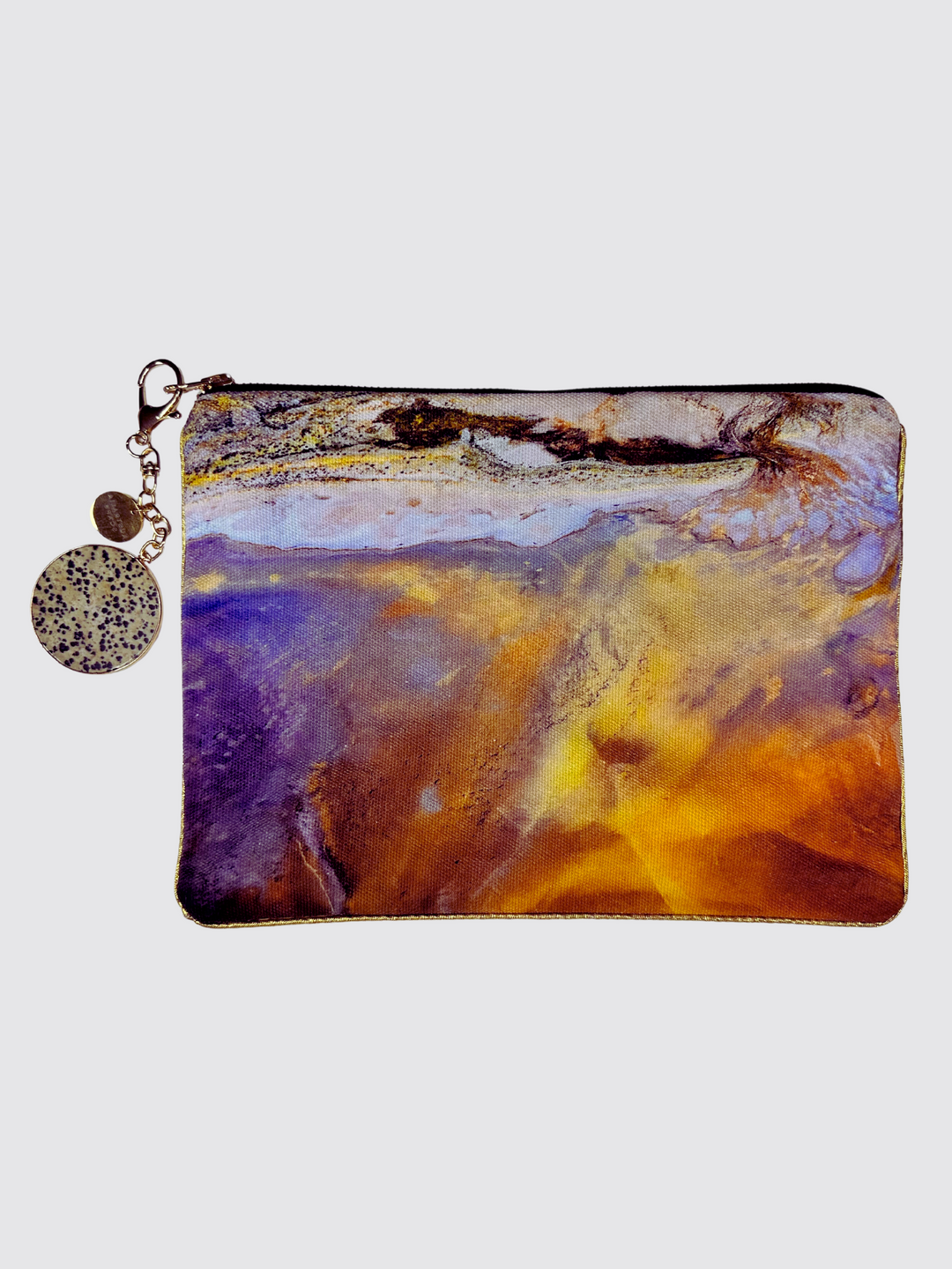 Lake Eyre Cotton Canvas Clutch Bag – Australian Design