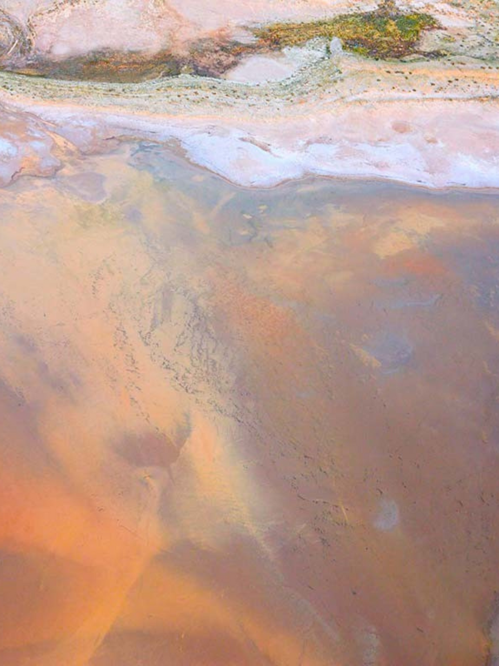 Lake Eyre 100% Silk Scarf – Australian Design