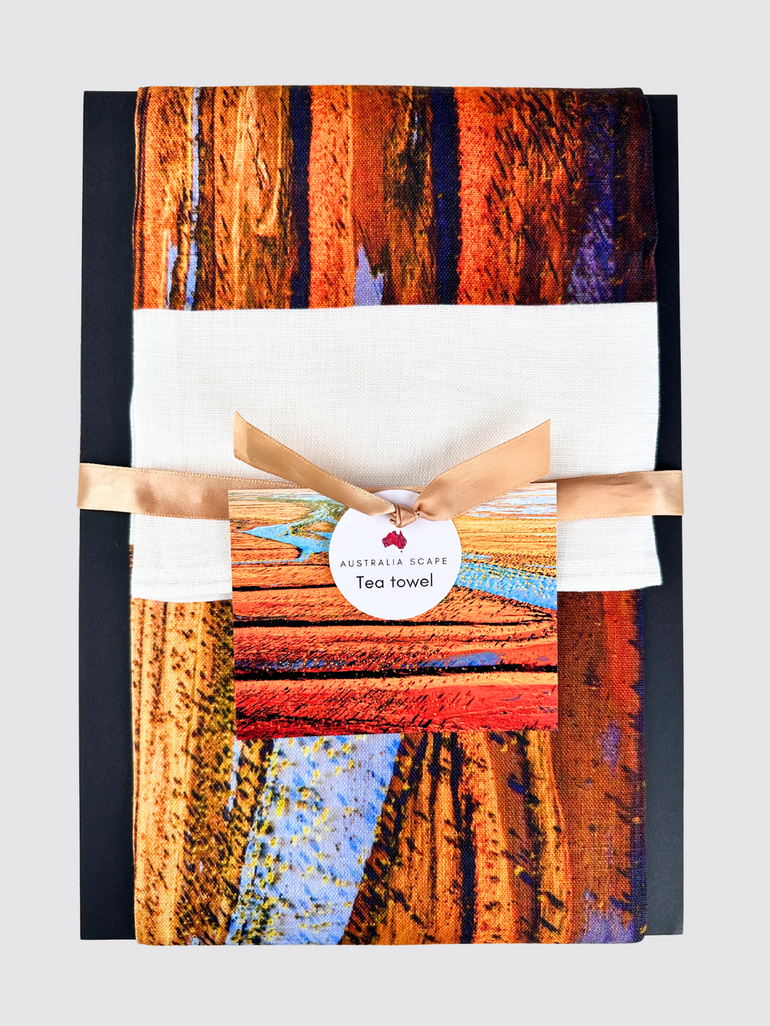 Simpson Desert tea towel