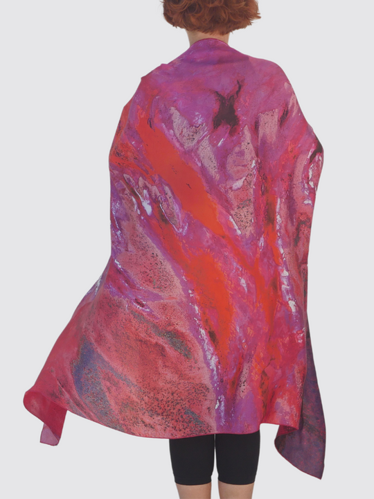 Karratha 100% Silk Scarf – Australian Design