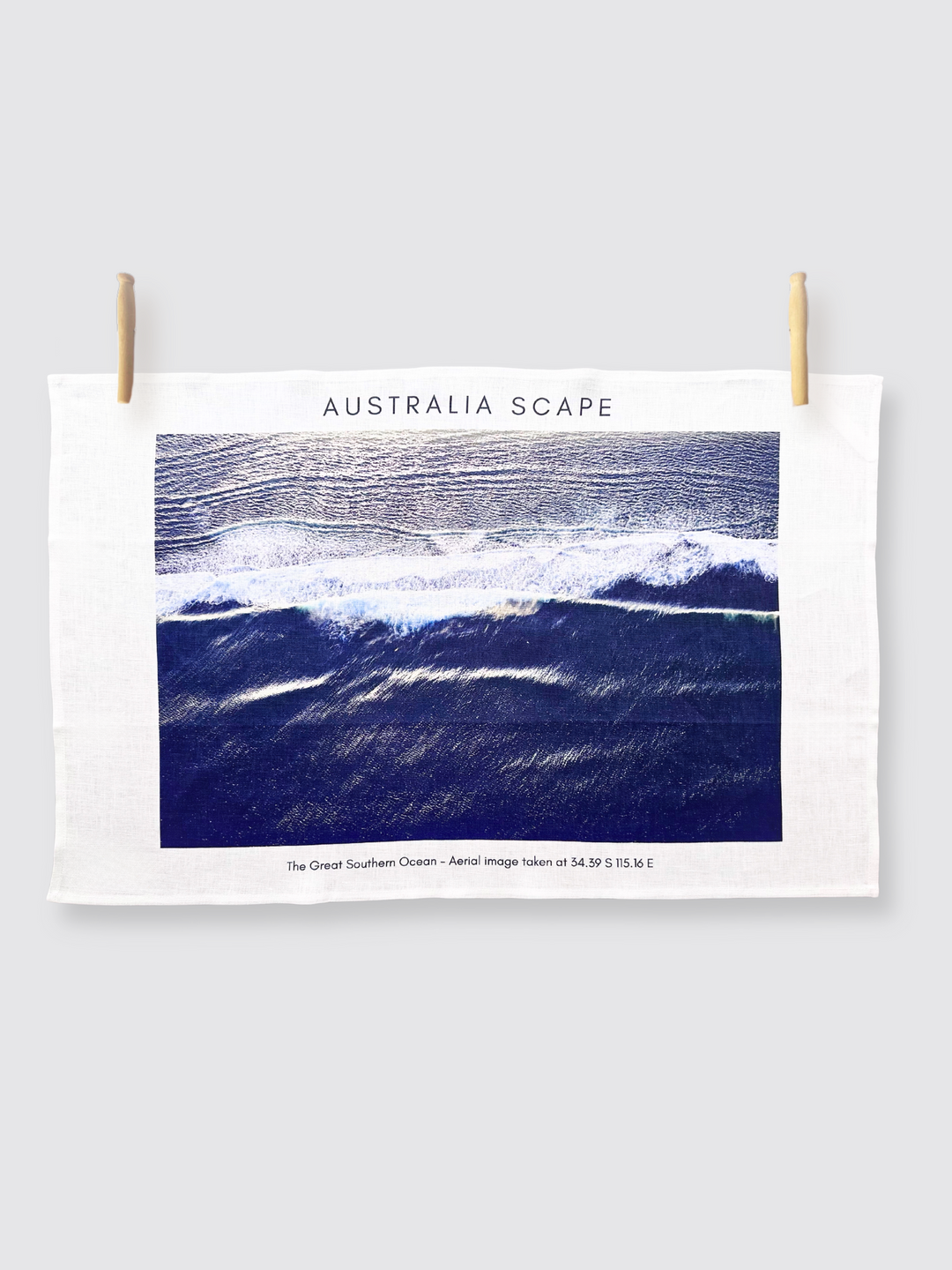 Great Southern Ocean tea towel