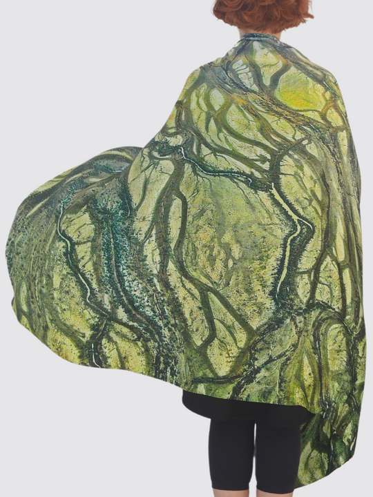 Diamantina River 100% Silk Scarf – Australian Design