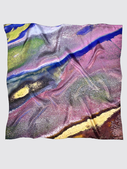 Roebuck Bay 100% Silk Scarf – Australian Design