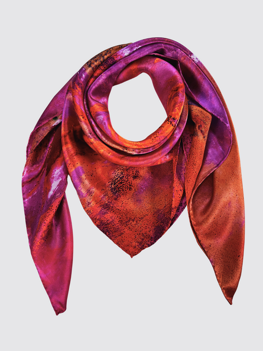 Karratha 100% Silk Scarf – Australian Design