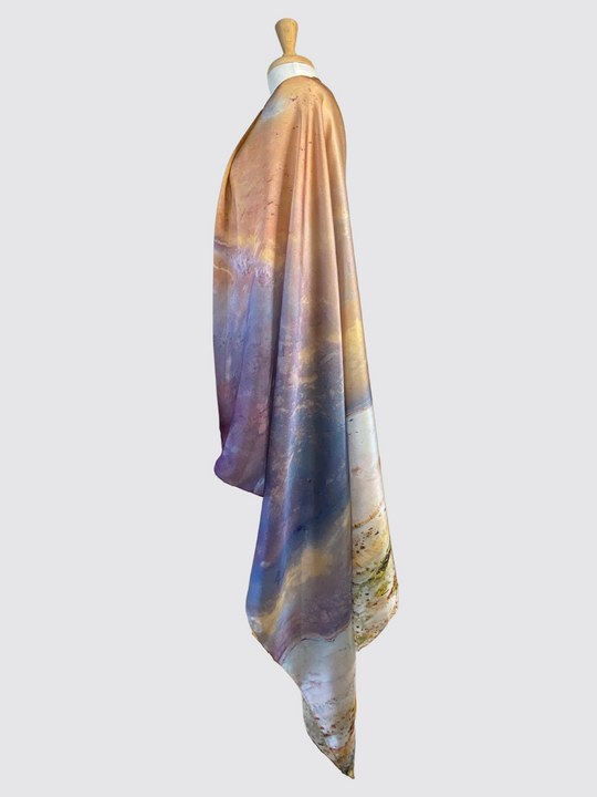 Lake Eyre 100% Silk Scarf – Australian Design