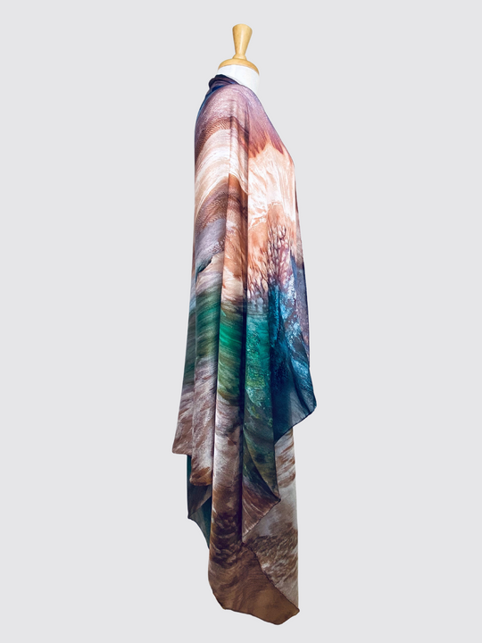 Eighty Mile Beach 100% Silk Scarf – Australian Design
