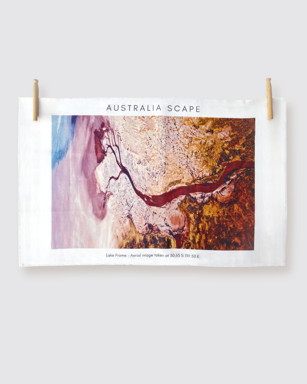 Lake Frome (tributary) tea towel