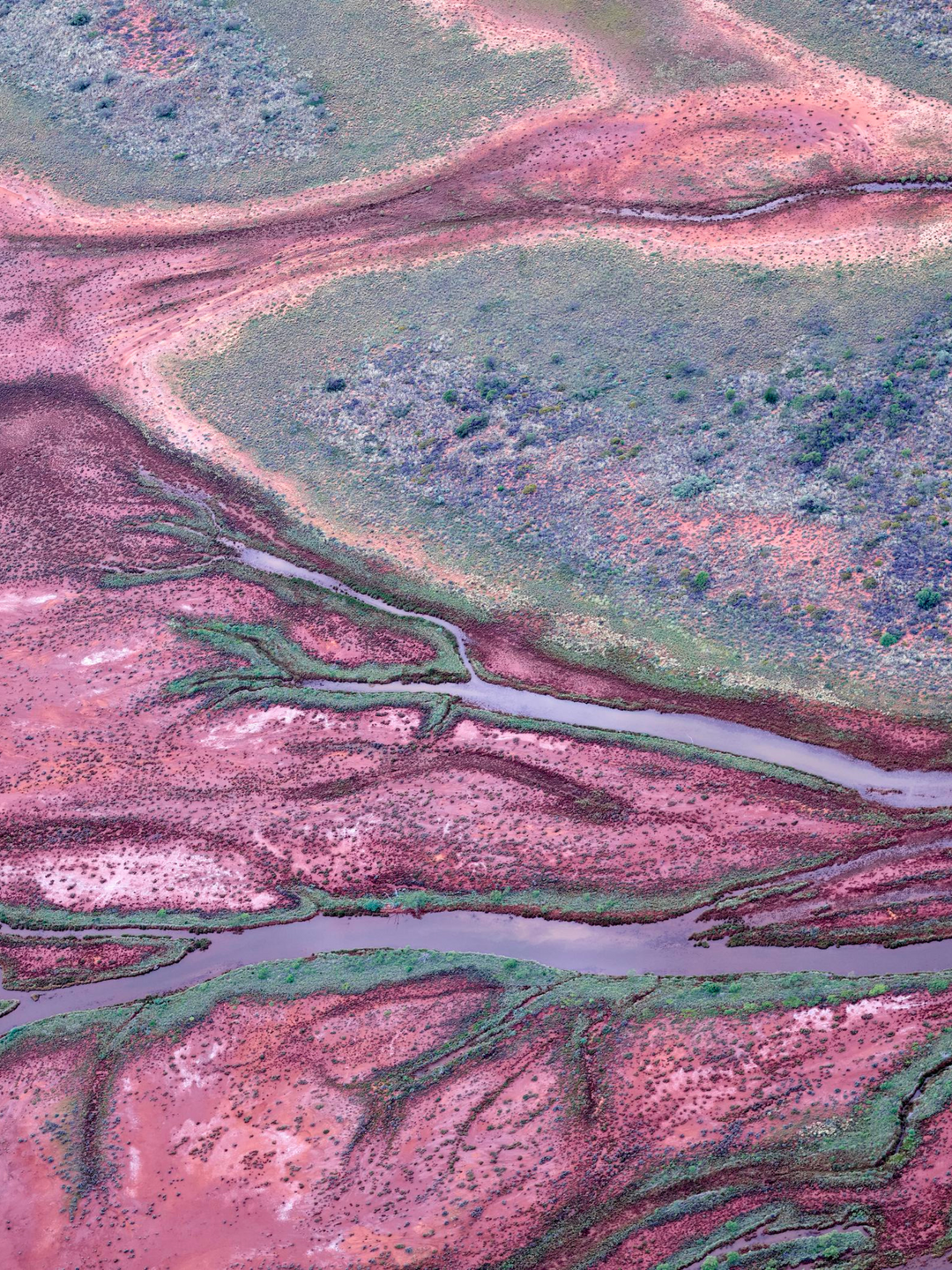 Port Hedland (estuary) Western Australia silk scarf