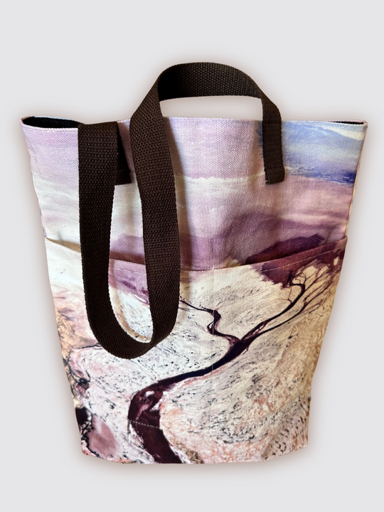 Lake Frome (tributary) tote bag