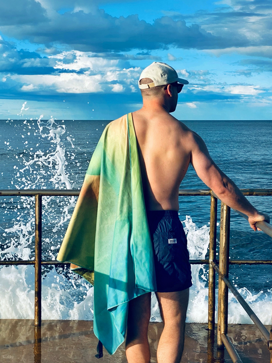 Shark Bay beach towel