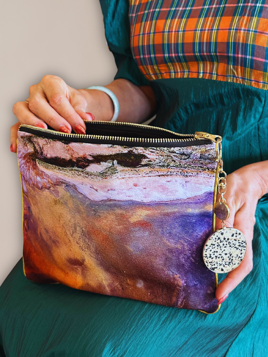 Lake Eyre clutch bag