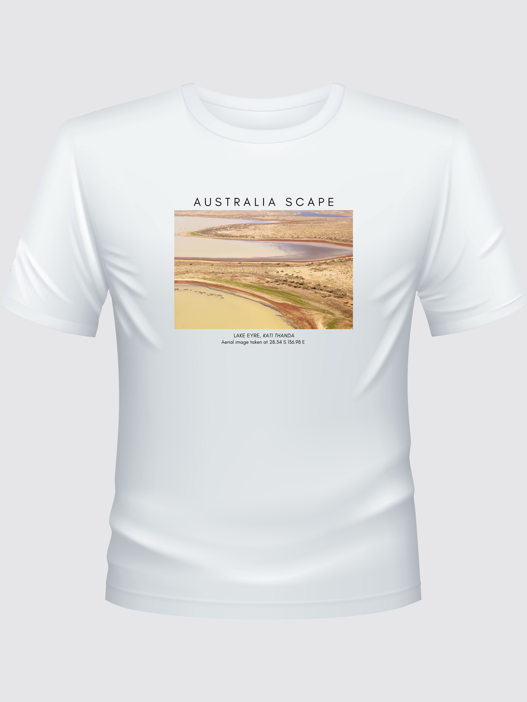 Lake Eyre 100% Cotton T-shirt – Made in Australia