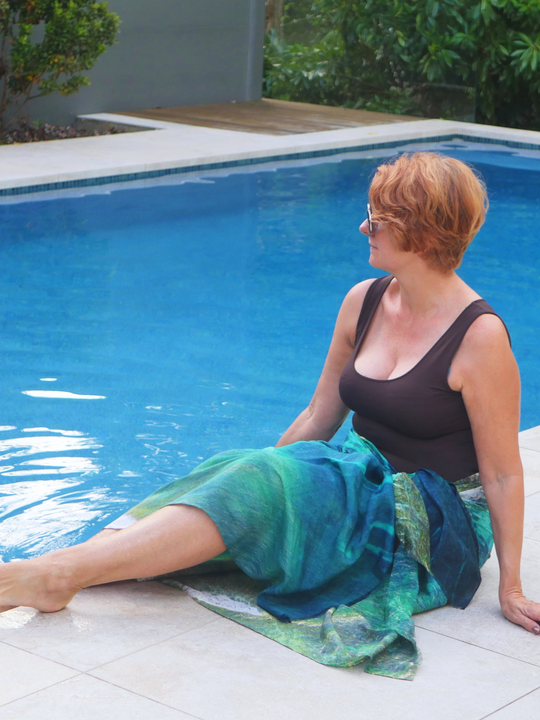 Sydney Silk Bamboo Resort Wrap – Australian Design Cover Up