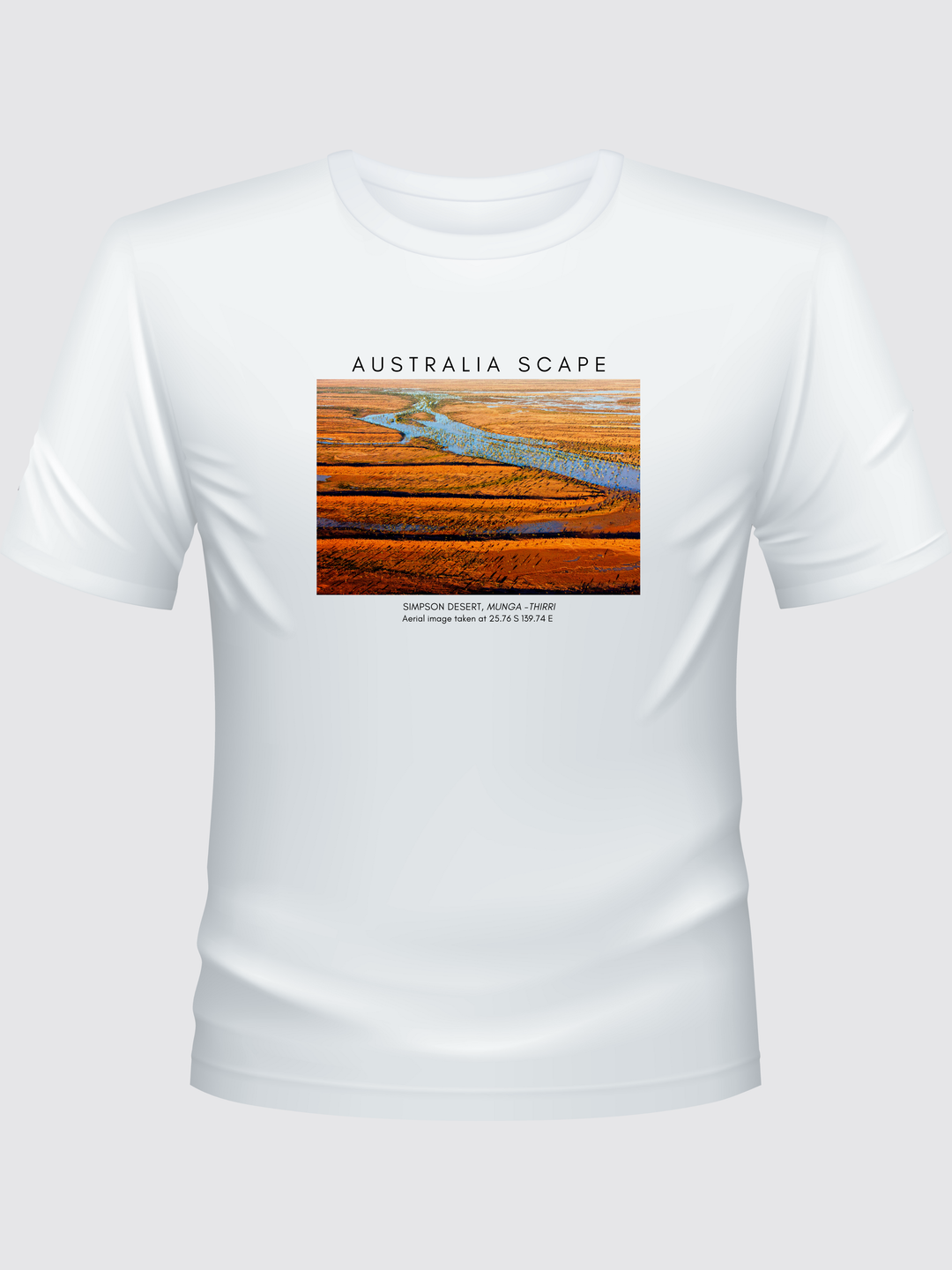 Simpson Desert 100% Cotton T-shirt – Made in Australia