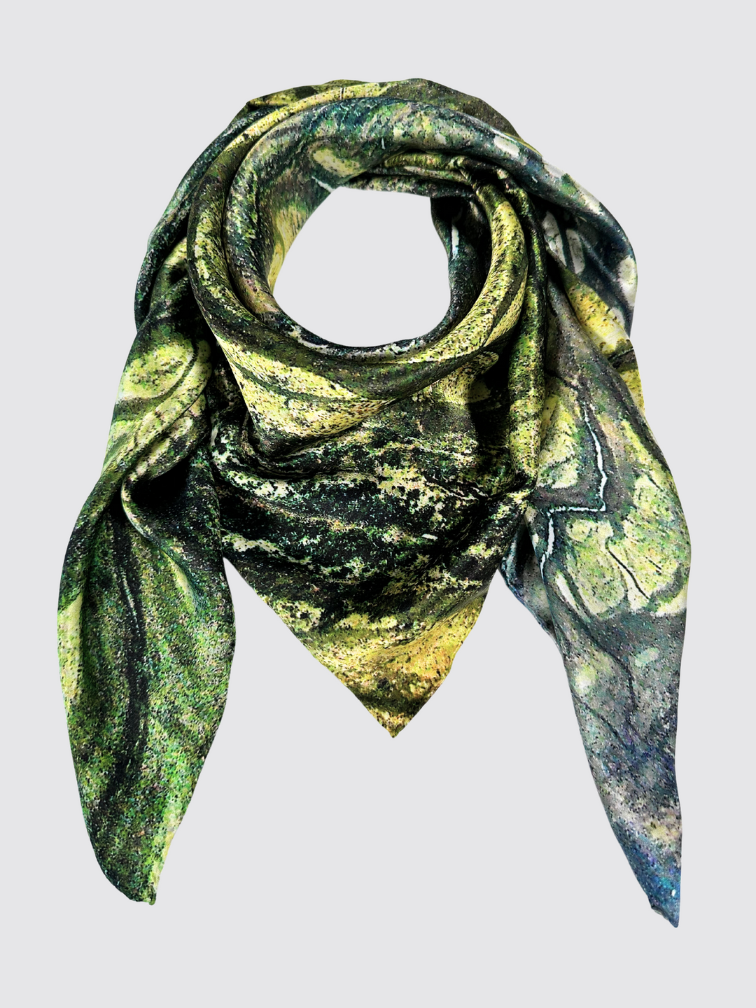 Diamantina River Queensland silk scarf