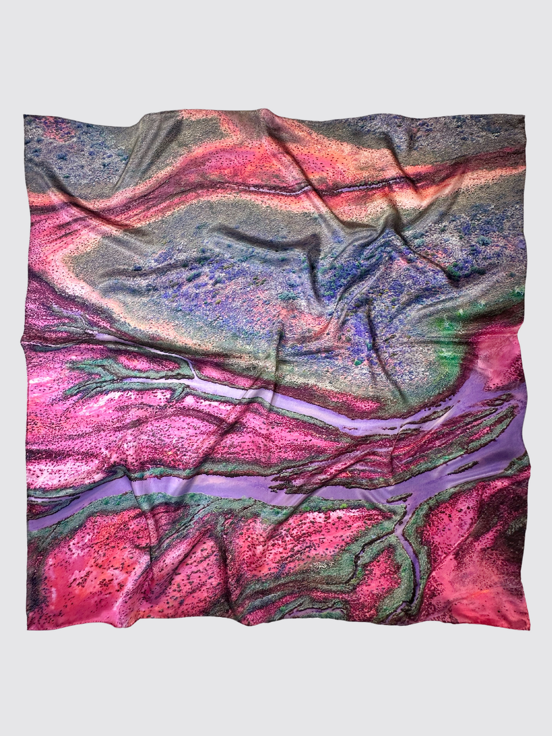 Port Hedland (estuary) Western Australia silk scarf