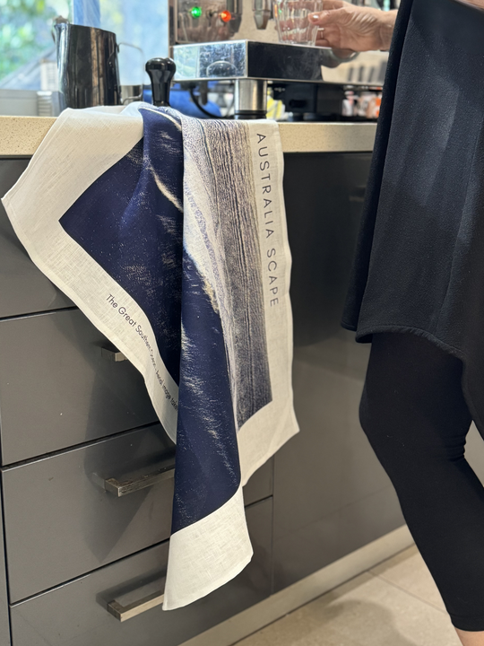 Great Southern Ocean tea towel