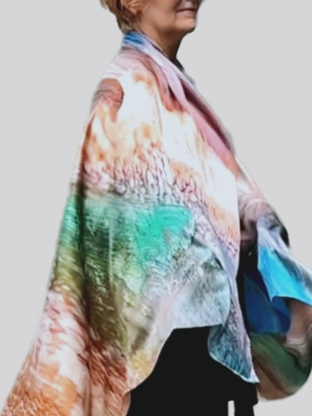 Eighty Mile Beach 100% Silk Scarf – Australian Design